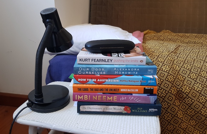 Bedside Reading Pile (June 2020)
